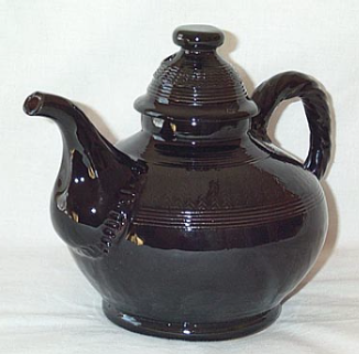 Redware Teapot